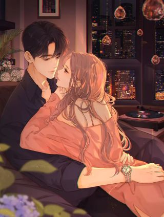 难哄：久别重逢漫剧海报